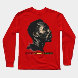 Black History Month A Black History Month Celebration Design Long Sleeve T-Shirt